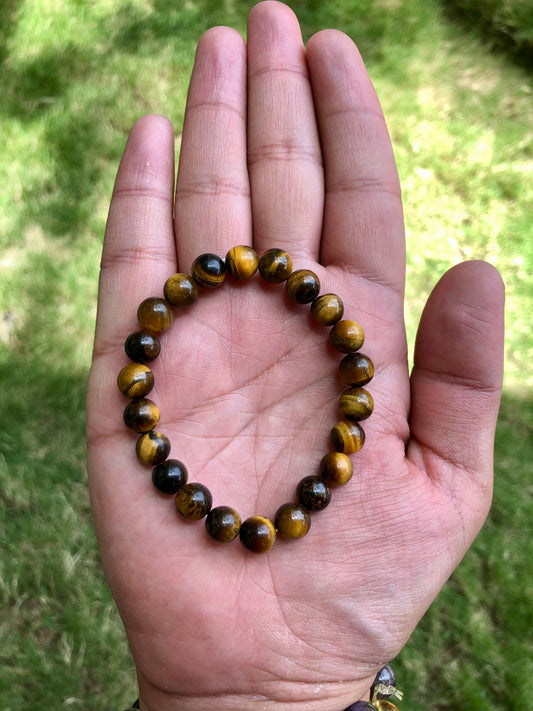 Tiger Eye Bracelet 8 mm GA-71