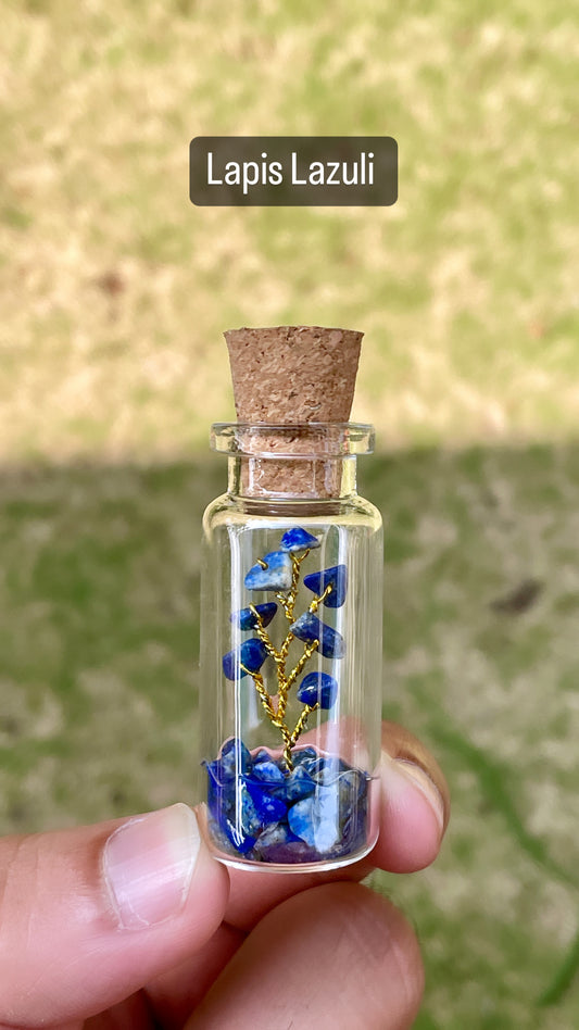 Lapis Lazuli Tree Bottle