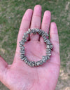 Natural Raw Pyrite Crystal Bracelet