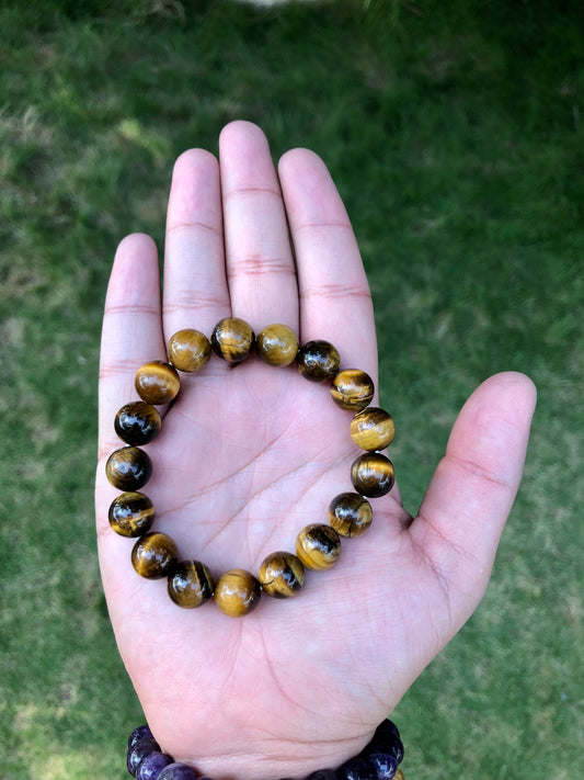 Tiger Eye Bracelet 12mm GA-64