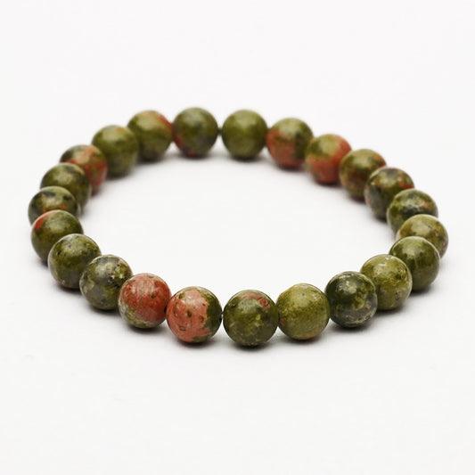 Unakite Bracelet 8 mm GA-72